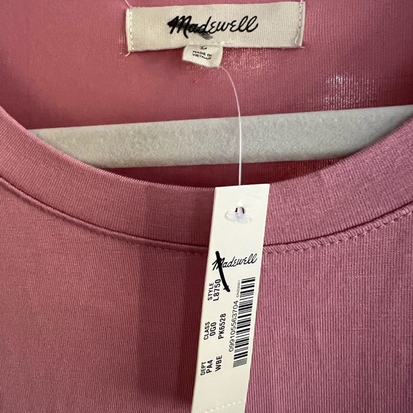 NWT! Madewell Midi Tee Dress - Picture 4 of 4